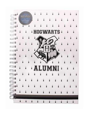 Cahier A Spirales A4 - Harry Potter - Hogwarts Alumni